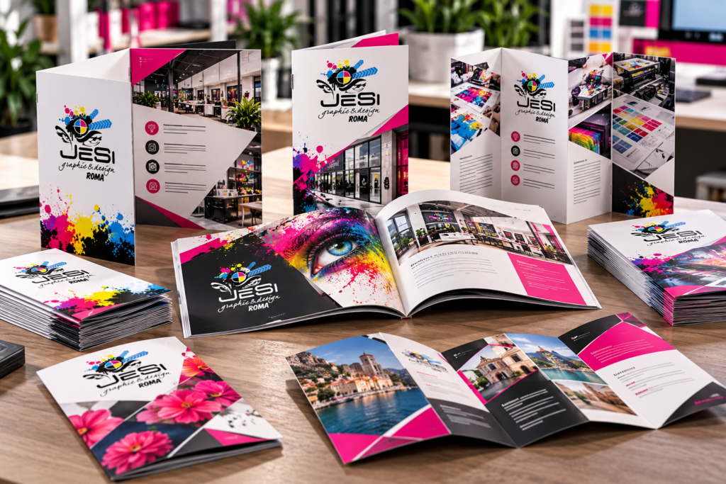 Brochure e pieghevoli personalizzati