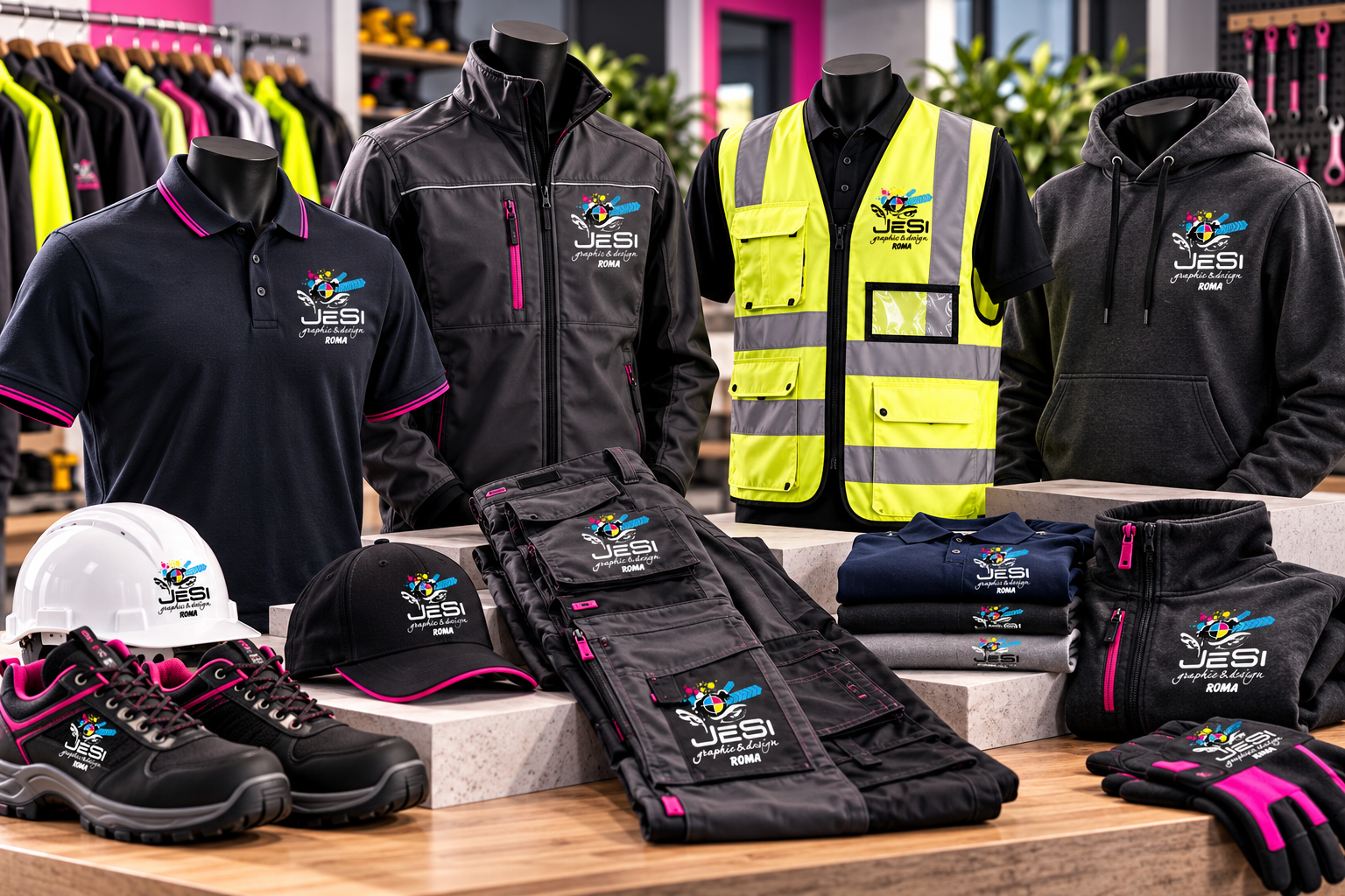 Abbigliamento da lavoro personalizzato